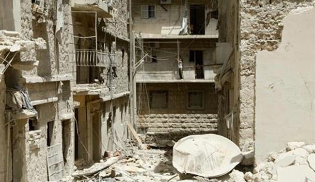Terrorist bombing levels Aleppo hotel
