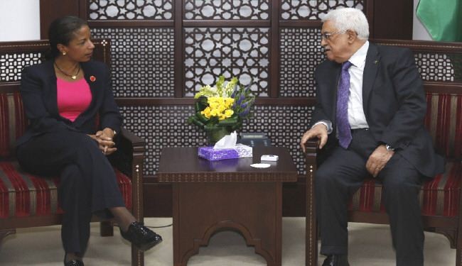 عباس يلتقي مستشارة الامن القومي الامريكي في رام الله