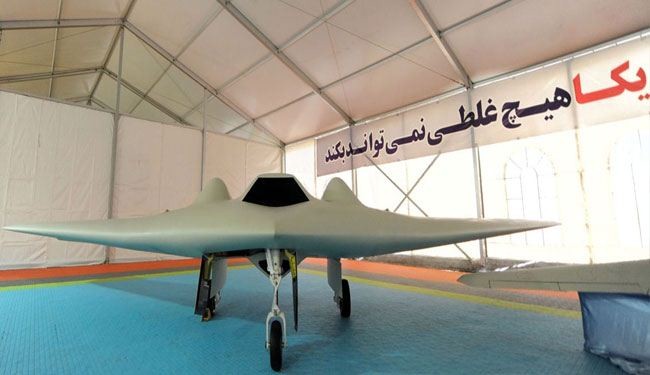 Iran displays indigenous version of US RQ-170 drone