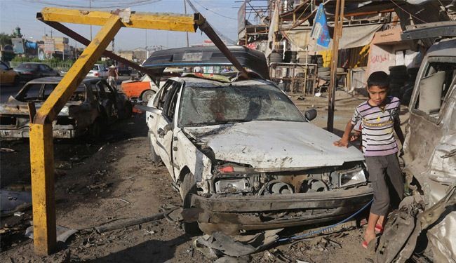 ضحايا بسلسلة انفجارات في العاصمة العراقية بغداد
