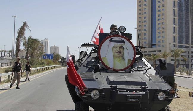 چراغ سبز آمریکا به رژیم بحرین برای سرکوب مردم