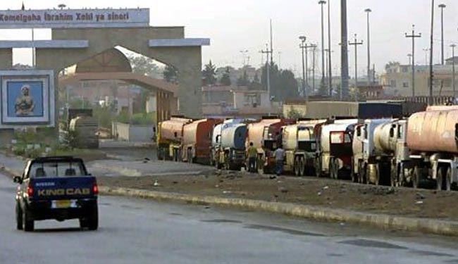 صهیونیستها از کردستان عراق نفت وارد می‌کنند