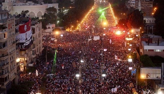 بزرگترین تظاهرات ضد مرسی