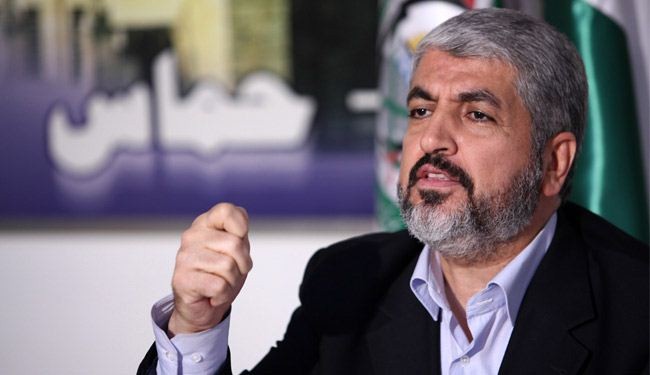 مشعل يثمن دور ايران وسوريا في دعم فلسطين والمقاومة