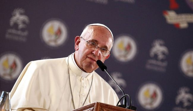 Pope calls for ‘urgent’ end to Syria conflict
