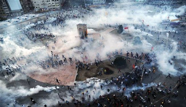 Erdogan warns of crackdown on protesters