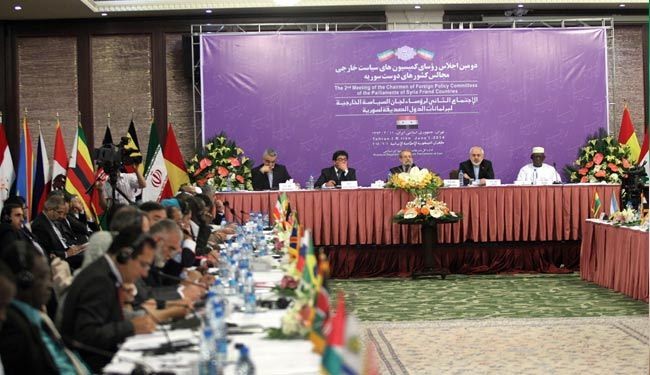 ممثلو 31 دولة یشارکون في اجتماع اصدقاء سوریا في طهران