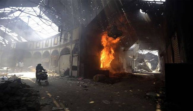 10 killed in truck bomb attack in Syria's Homs