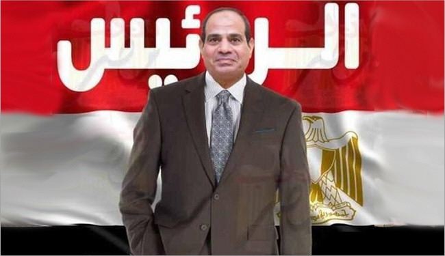 اعلان السيسي رئيسا لمصر بنسبة 96،9 من الاصوات