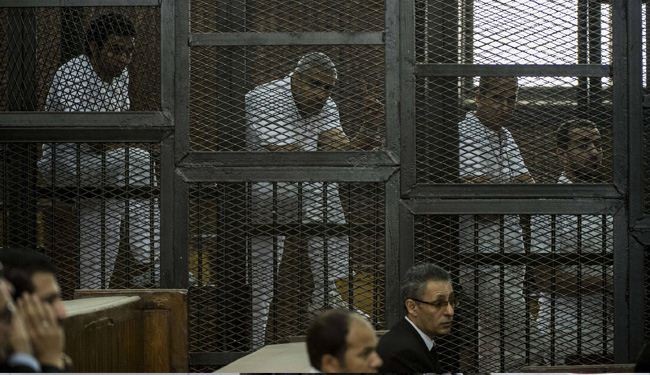 Egypt demands maximum jail term for Jazeera reporters