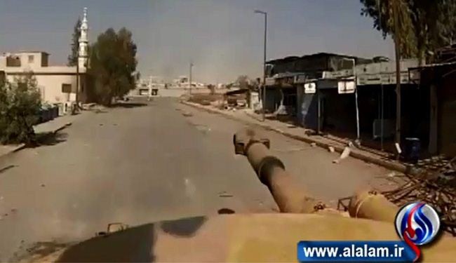 Syrian army retakes parts of town near Rif Dimashq
