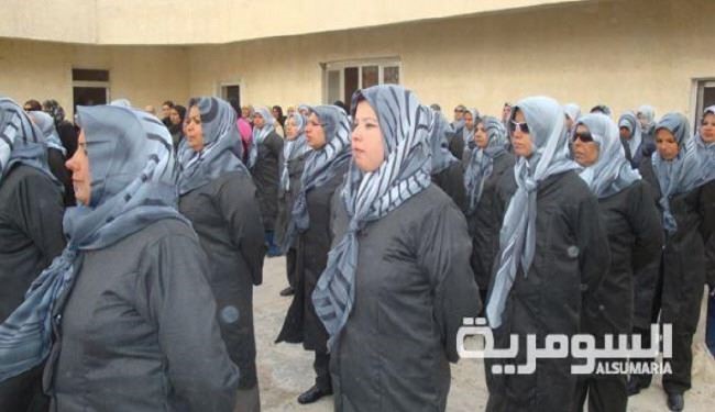 زنان دیالی برای مقابله با داعش مسلح شدند