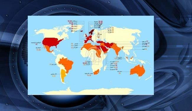 مسلمانان امسال چند ساعت روزه می‌گیرند ؟