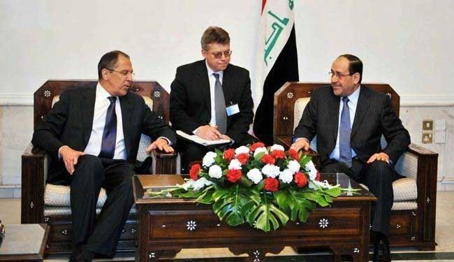 Lavrov pledges continued military support of Iraq