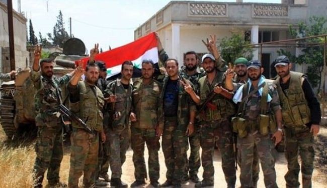 Syrian army troops enter town of Maliha