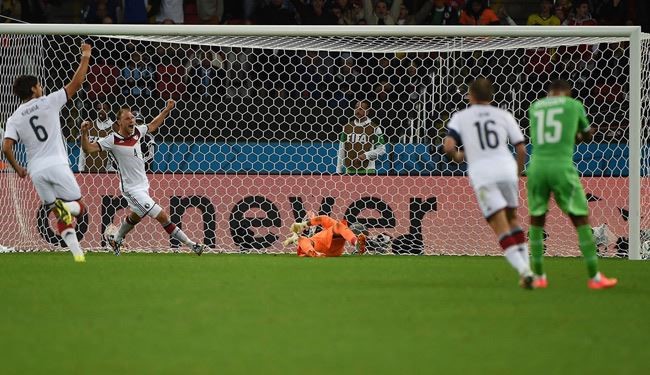 مونديال 2014: المانيا تفوز على الجزائر 1-2