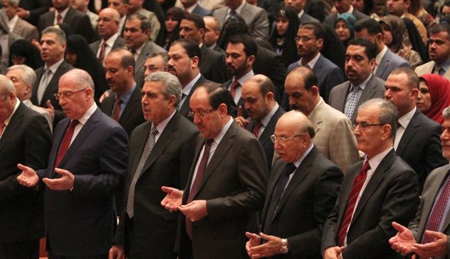 A half-hour parliament break leaves Iraq without new gov’t