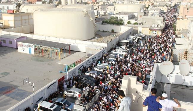 تشییع باشکوه شهید بحرینی پس از 75 روز + عکس