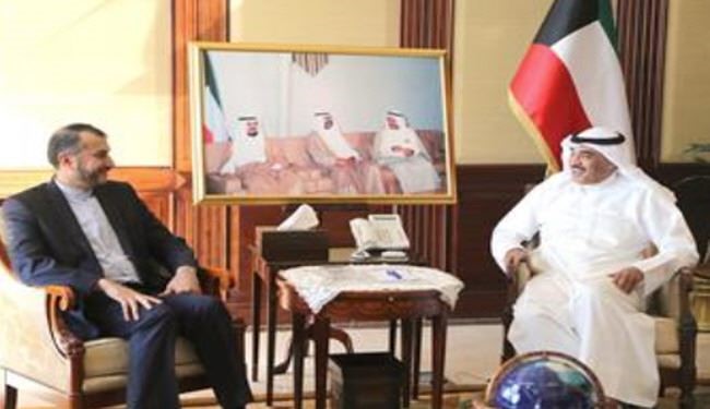 امیرعبداللهیان با وزیر خارجه کویت دیدار کرد