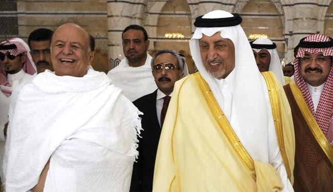 واكنش توييتری به سفر رئيس جمهور يمن به عربستان