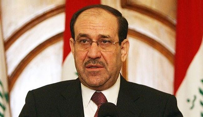 درخواست نوری مالکی از پارلمان جدید عراق