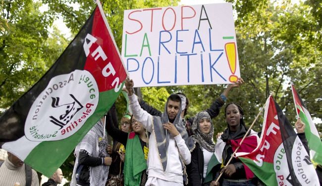 حظر تظاهرة تضامن مع الفلسطينيين السبت في باريس