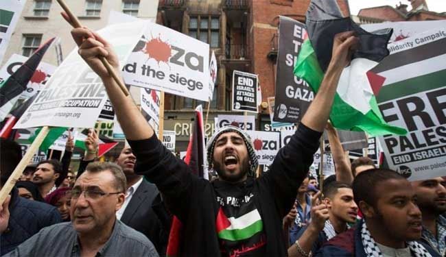 فرانسه تظاهرات همبستگی با غزه را ممنوع کرد
