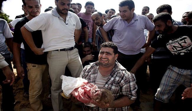 New Zionist attacks on Gaza kill 90 more residents