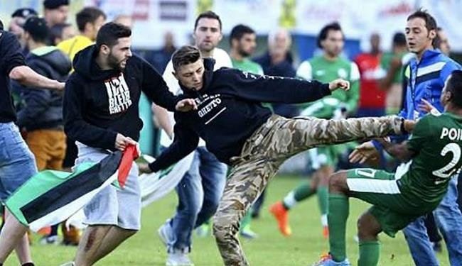 Austria protesters attack Israeli soccer team over Gaza