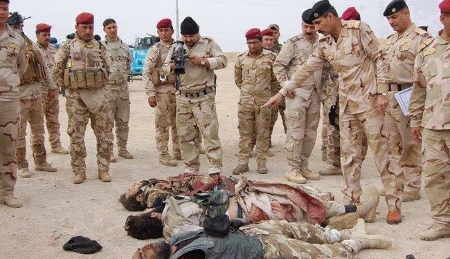 کشته و زخمی شدن 100 تروریست در حمله ارتش عراق