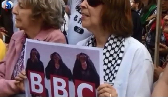 انتقاد انگلیسی‌ها از نحوه پوشش حوادث غزه در بی بی سی