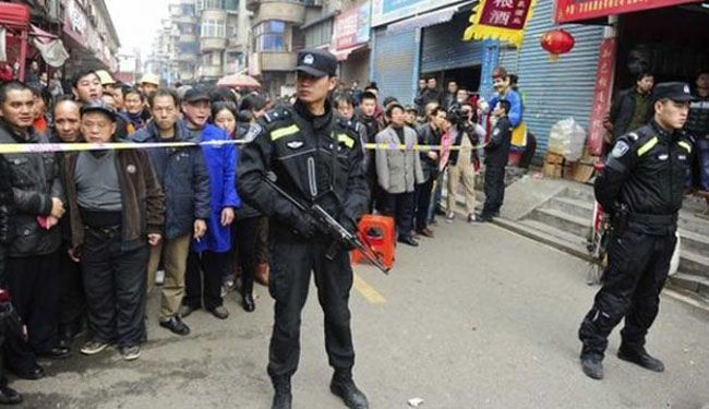 عشرات القتلى والجرحى بهجوم بالسكاكين في اقليم شينجيانغ الصيني
