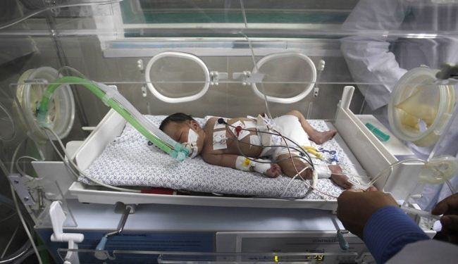 Palestinian baby born after mother’s death dies