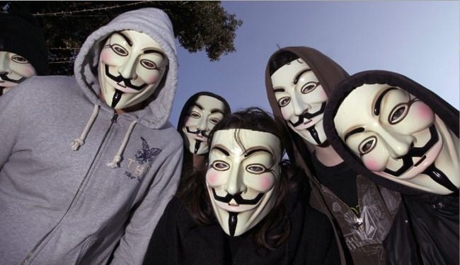 هاكرز Anonymous تبيد موقع 