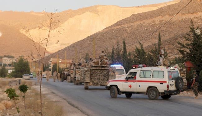 درگیری ارتش لبنان با تروریست‌ها در عرسال