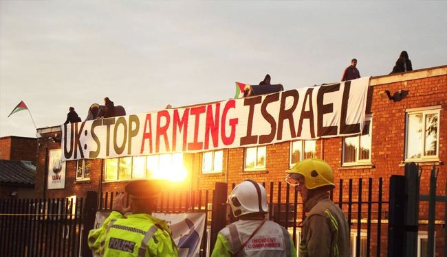 Israeli arms factory shut down by British pro-Palestine campaigners