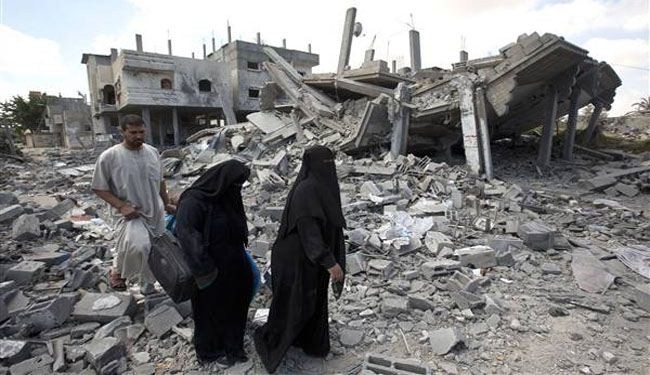 Gaza residents return to shattered homes