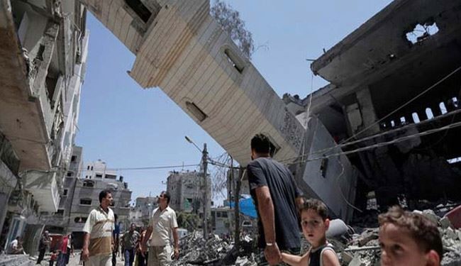 جنگنده های اسراییلی باردیگر مساجد غزه را بمباران کردند