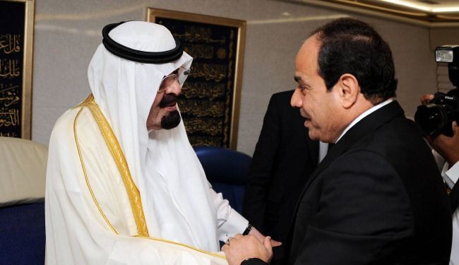 محادثات بين الرئيس المصري والملك السعودي في جدة