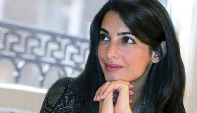 Clooney's fiancée Alamuddin refuses UN offer to probe Israeli Gaza crimes
