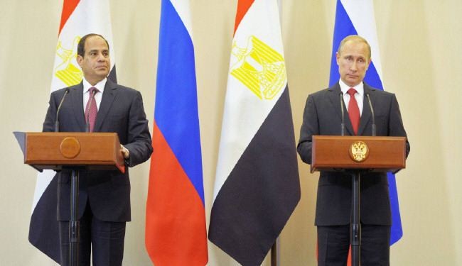 روسيا ومصر لتعزيز التعاون في جميع المجالات