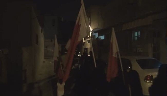 فعاليات (نازلين) استعدادا لمسيرة بذكرى استقلال البحرين