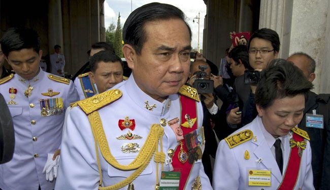 Thai army chief nominated as new prime minister