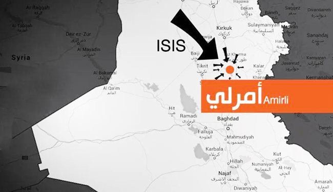 4 طائرات إغاثة لامرلي وقصف مواقع لداعش لتأمين الهبوط