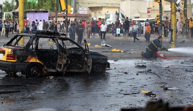 15 ضحية بانفجار سيارة مفخخة في بغداد الجديدة