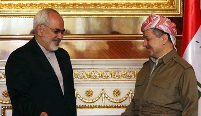 Barzani: Iran was the first that helped Kurds against ISIL
