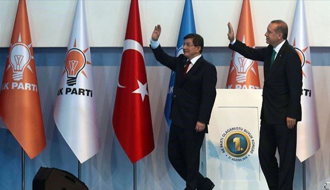 Turkey ruling party officially approves Davutoglu as new PM