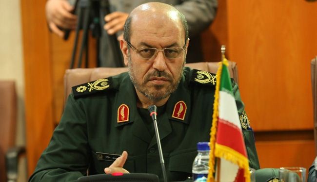 وزیر الدفاع الايراني یهنئ بانتصار المقاومة الفلسطينية