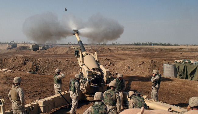 جيش العراق يقتل ويصيب 24 داعشيا بقصف مدفعي وجوي بالفلوجة