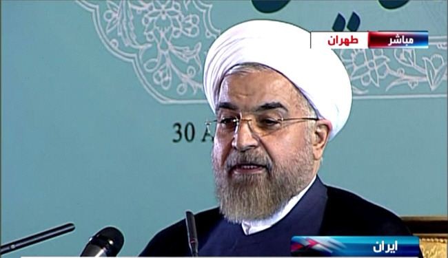 الرئيس الايراني : سنواجه الارهاب ونتصدى له بكل جدية